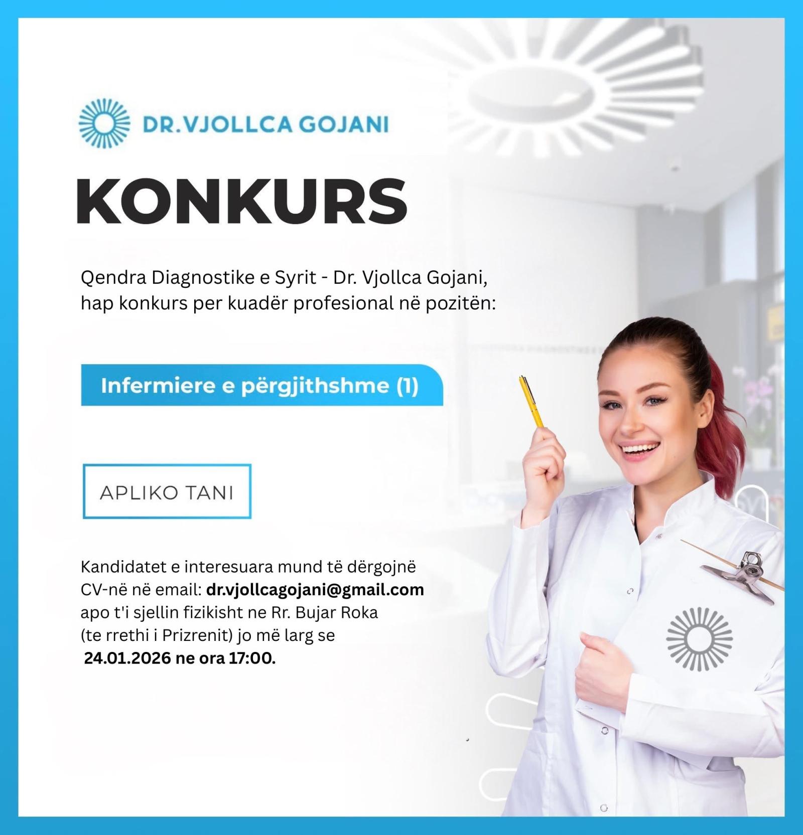 Konkurs për infermiere